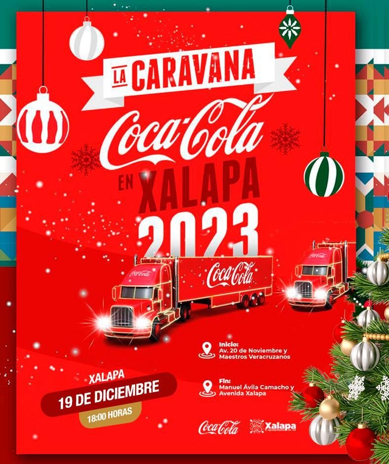 Si habrá Caravana CocaCola Xalapa el martes 19 XLEL